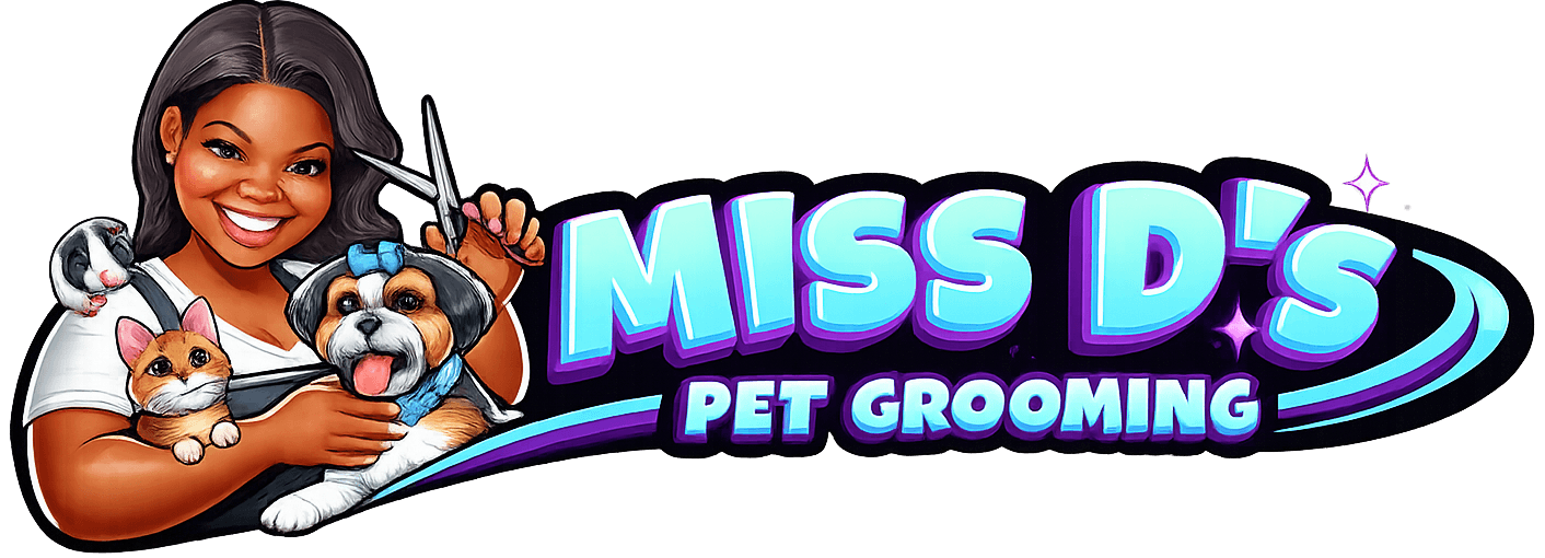 Miss D’s Pet Grooming logo